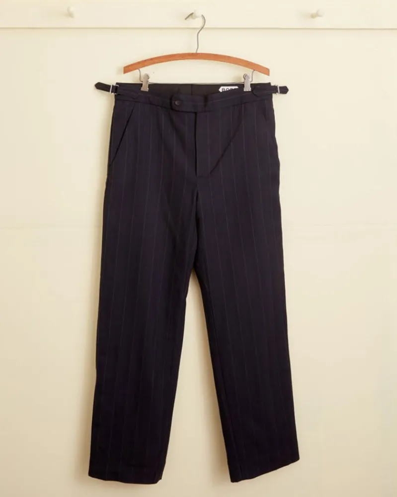 Trousers & Pants<BODE Admiral Stripe Trousers - 32 Midnight