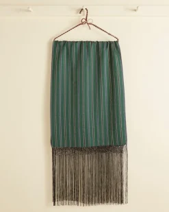Accessories<BODE Alumni Stripe Dinner Scarf - Green