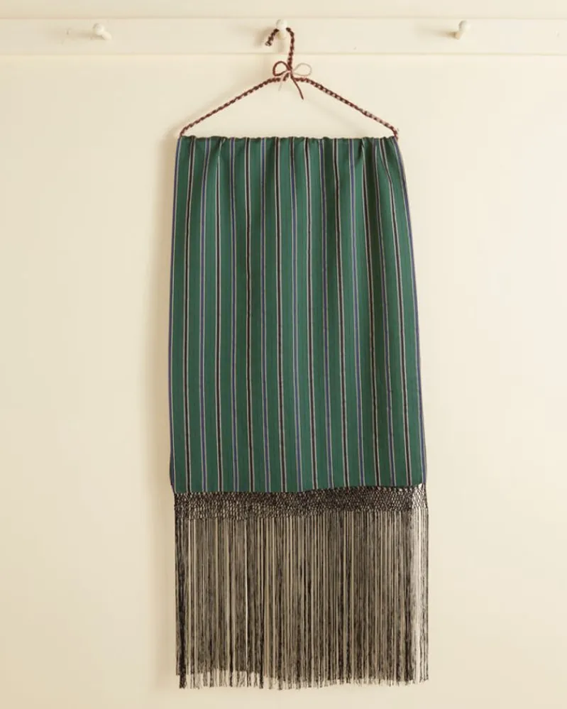 Accessories<BODE Alumni Stripe Dinner Scarf - Green