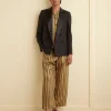 Suiting<BODE Alumni Stripe Pajama Pants Yellow