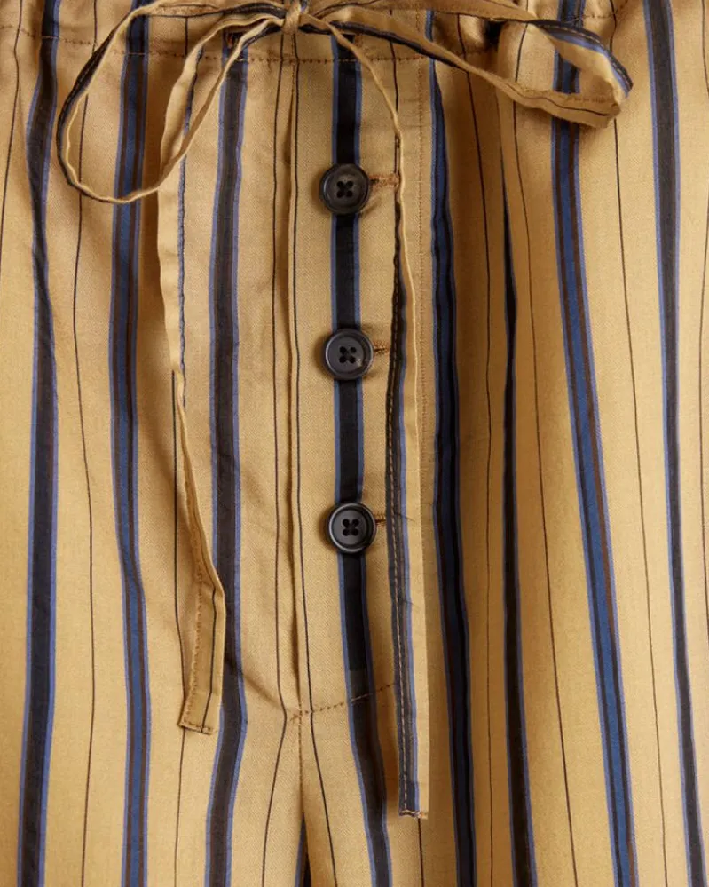Suiting<BODE Alumni Stripe Pajama Pants Yellow
