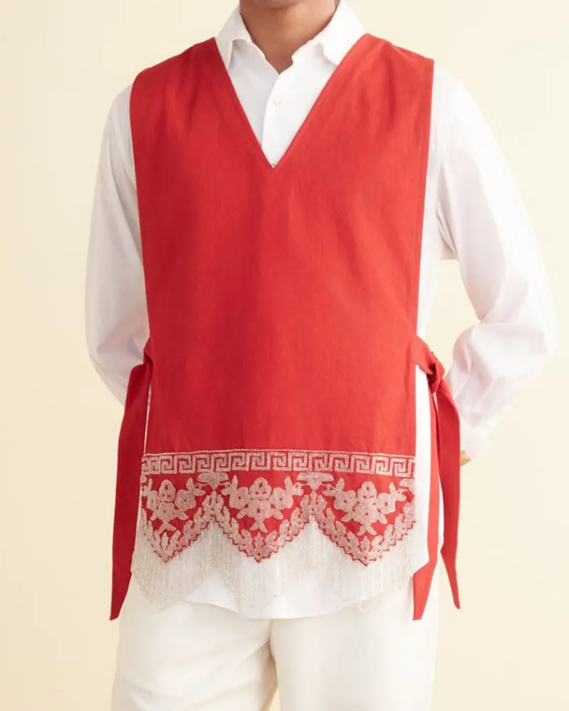 Accessories<BODE Amrita Fringe Dickie