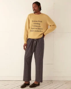 Knitwear<BODE Another Beer Sweater Yellow