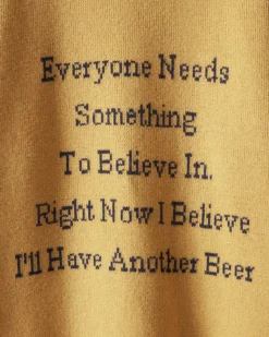 Knitwear<BODE Another Beer Sweater Yellow