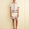 Shorts<BODE Applique Fruit Bunch Shorts White