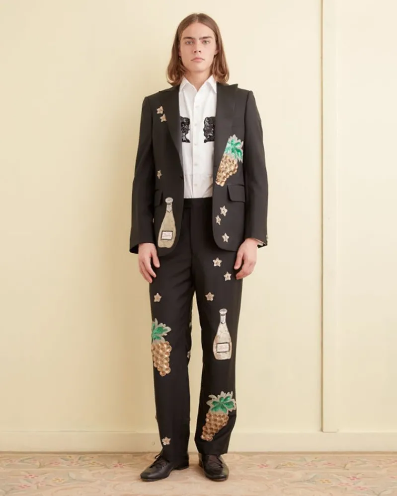 Outerwear<BODE Arbane Tuxedo Jacket Black