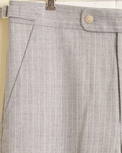 Trousers & Pants<BODE Argent Stripe Trousers - 31 Grey