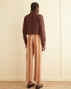 Trousers & Pants<BODE Awning Stripe Trousers Multi