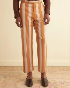 Trousers & Pants<BODE Awning Stripe Trousers Multi