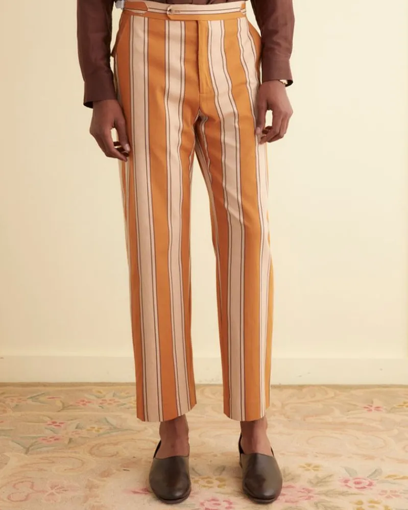 Trousers & Pants<BODE Awning Stripe Trousers Multi