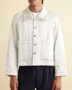 Outerwear<BODE Banker Stripe Jacket White