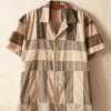 Shirts<BODE Bar Quilt Short Sleeve Shirt