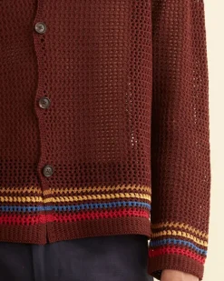 Knitwear<BODE Bayberry Multi Overshirt Brown