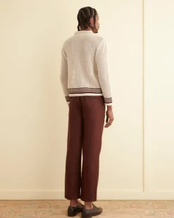 Knitwear<BODE Bayberry Overshirt Ecru