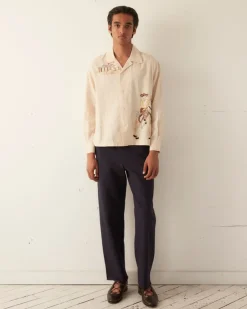 Shirts<BODE Beaded Buckaroo Long Sleeve Shirt