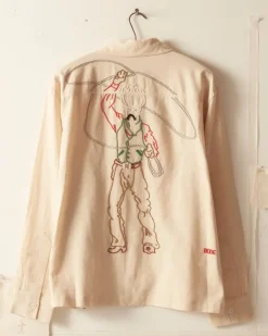 Shirts<BODE Beaded Buckaroo Long Sleeve Shirt