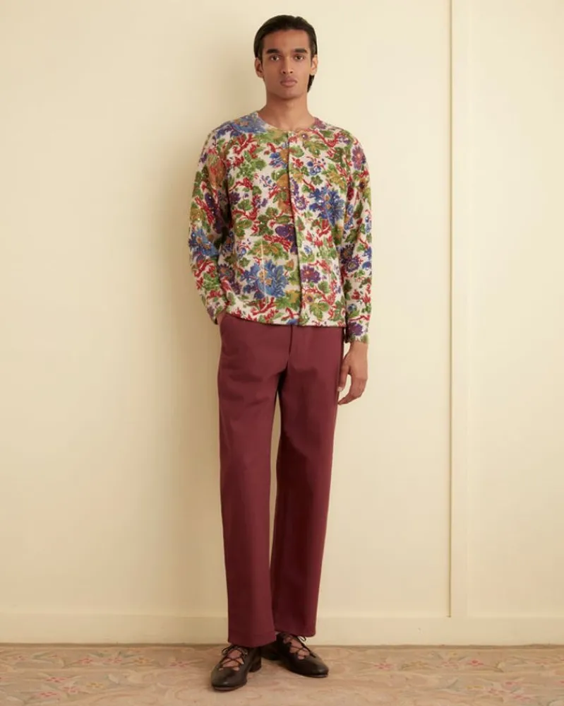 Knitwear<BODE Beaded Floral Cardigan Multi