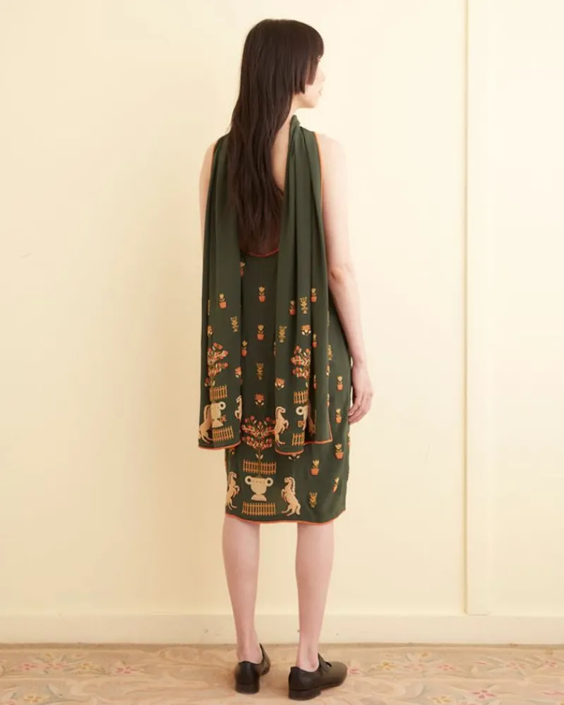 Accessories<BODE Beaded Paddock Sampler Scarf