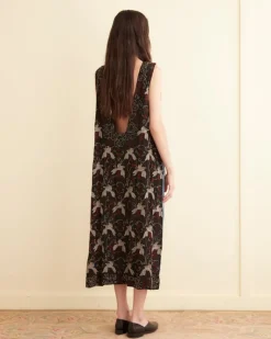 Dresses<BODE Beaded Tropicbird Duo Dress Blue/Multi