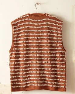 Knitwear<BODE Beaded Vest Brown