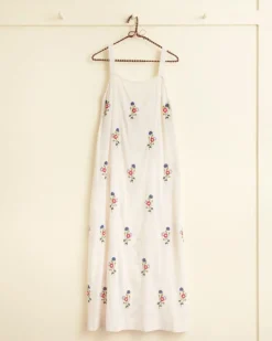 Dresses<BODE Beaded Wildflower Gown White/Multi