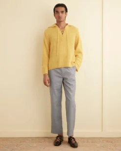 Trousers & Pants<BODE Beluga Check Trousers - 31 Grey