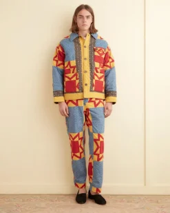 Outerwear<BODE Blazing Star Quilt Jacket
