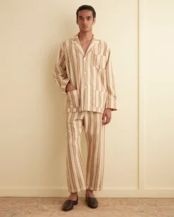 Shirts<BODE Blonde Stripe Overshirt Yellow