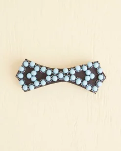 Accessories<BODE Blue Bowtie Barrette