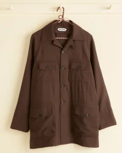 Outerwear<BODE Blue Grid Jacket - Xs Brown