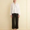 Tops<BODE Bonnie Shirt Ecru