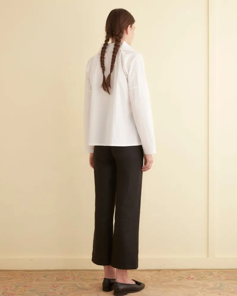 Tops<BODE Bonnie Shirt Ecru
