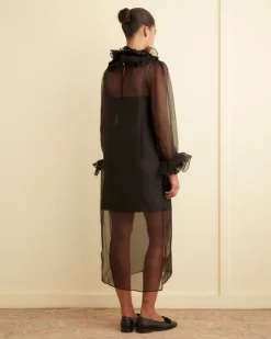Dresses<BODE Boo Ruffle Gown Black