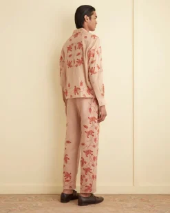 Trousers & Pants<BODE Bougainvillea Trousers Pink