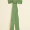 Accessories<BODE Bow Barrette - Green
