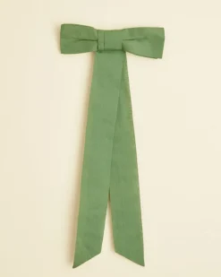 Accessories<BODE Bow Barrette - Green