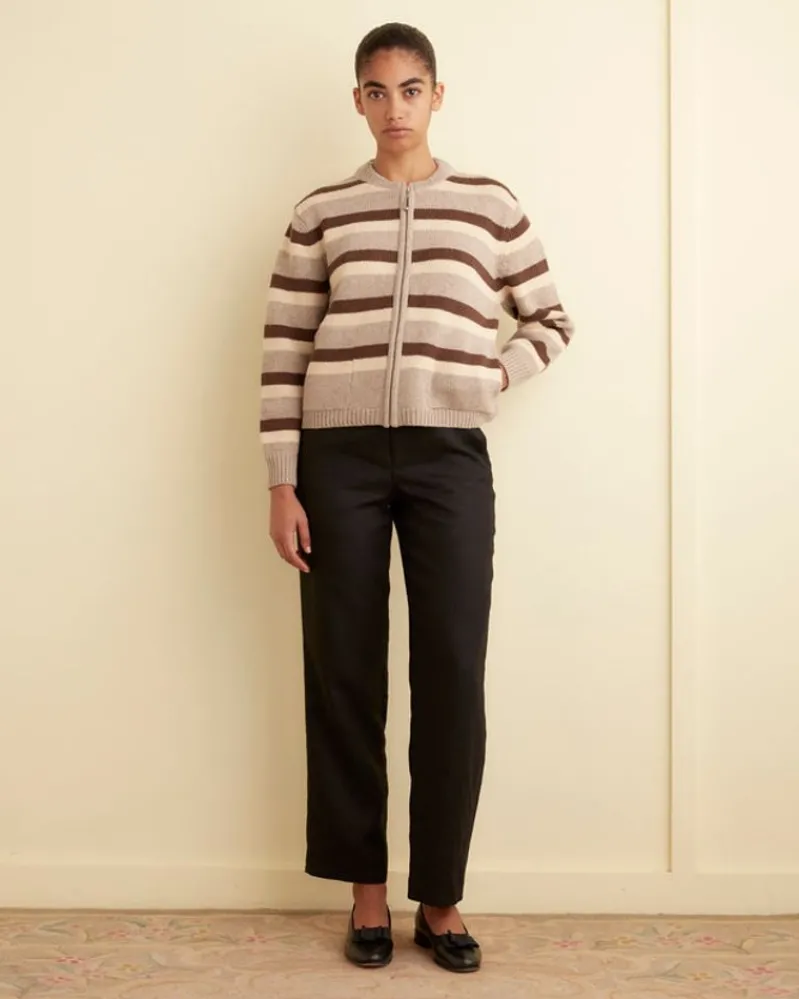 Knitwear<BODE Brewster Cardigan /Brown Tan