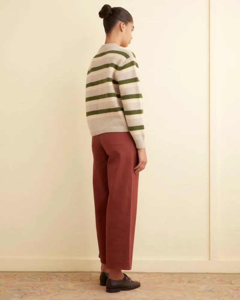 Knitwear<BODE Brewster Cardigan /Green Tan