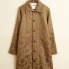 Outerwear<BODE Brocade Coat - Xxs Olive