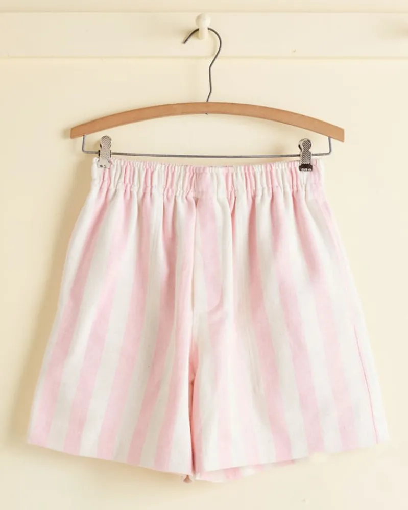 Shorts<BODE Bubblegum Stripe Shorts - Xs Pink