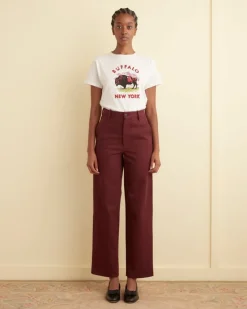 Cut And Sew<BODE Buffalo Tee Cream