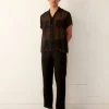 Shirts<BODE Bugle Bead Trim Short Sleeve Shirt