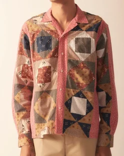 Shirts<BODE Calico This And That Long Sleeve Shirt