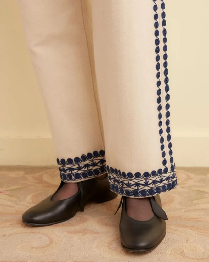 Trousers & Pants<BODE Caracalla Vine Trousers Cream