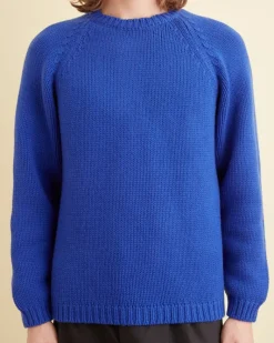 Knitwear<BODE Cashmere Crewneck Lapis