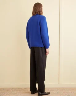 Knitwear<BODE Cashmere Crewneck Lapis