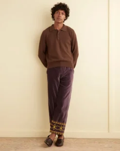 Knitwear<BODE Cashmere Polo - Brown