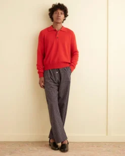 Knitwear<BODE Cashmere Polo - Red
