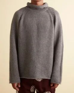 Knitwear<BODE Cashmere Rollneck - Grey