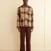 Outerwear<BODE Charleston Plaid Jacket Brown